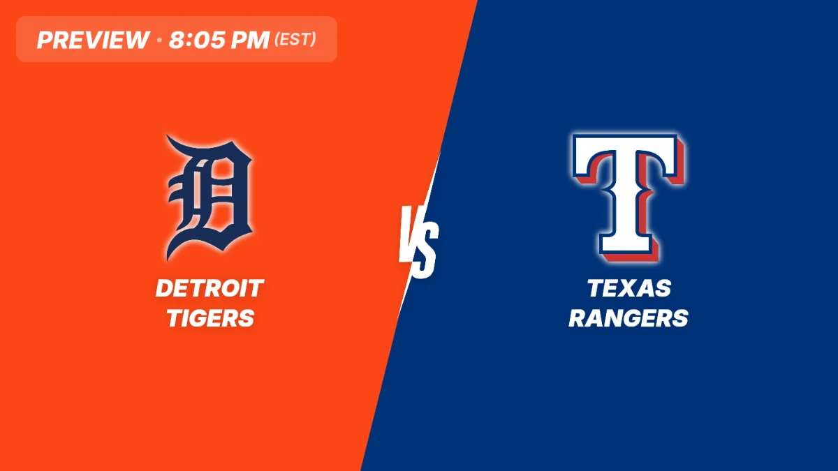 Tigers vs Rangers Preview: Friday Night Showdown