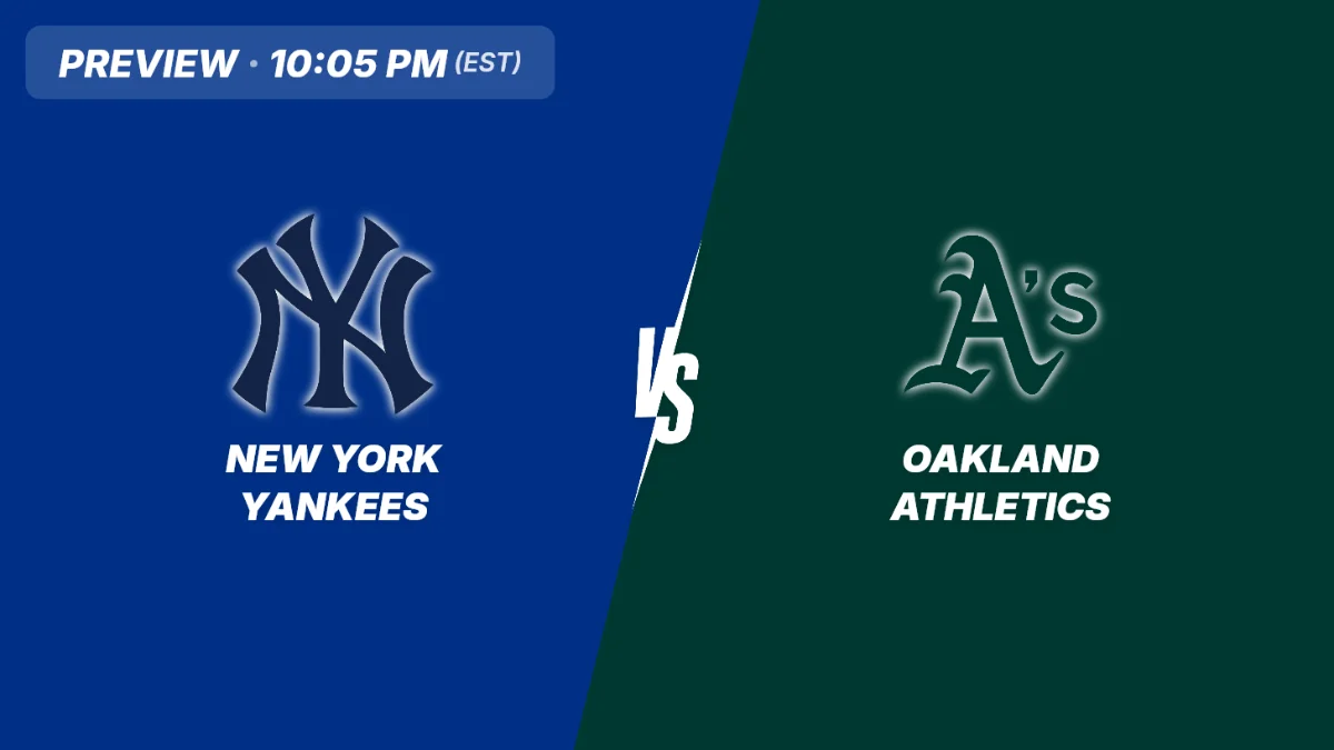 Yankees vs A's Preview: Week 62 Showdown Under the Sun