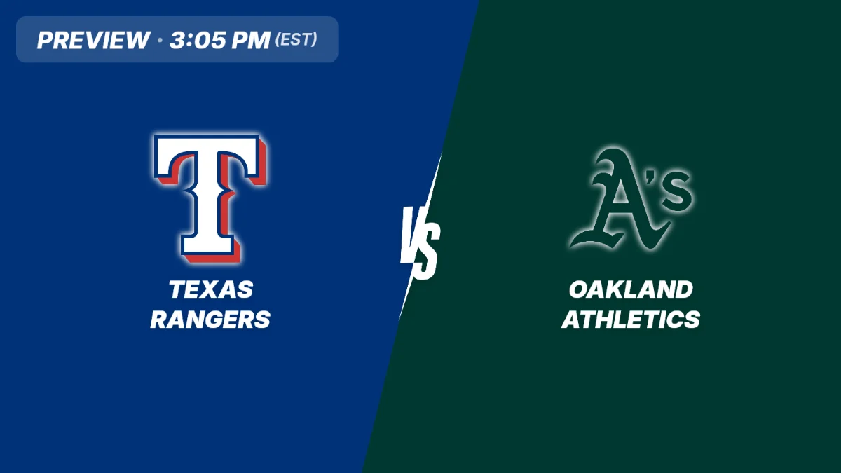 Rangers vs A's Preview: Pitching duel in Sacramento