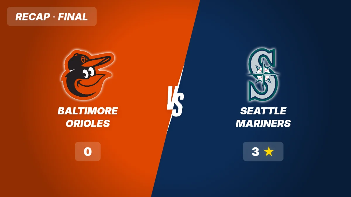 Orioles vs Mariners Recap: Orioles Rally to Top Seattle 5-3