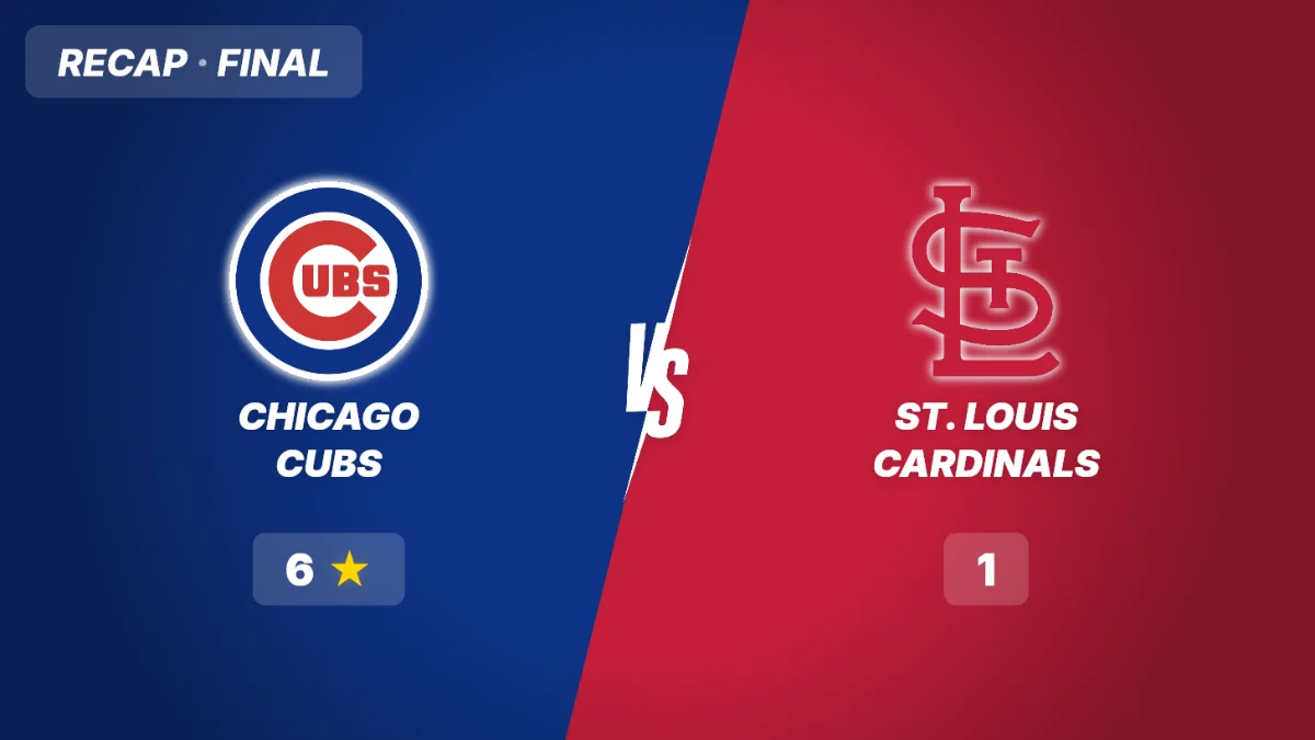 Cubs vs Cardinals Recap: Crow-Armstrong, Cubs cruise to 6-1