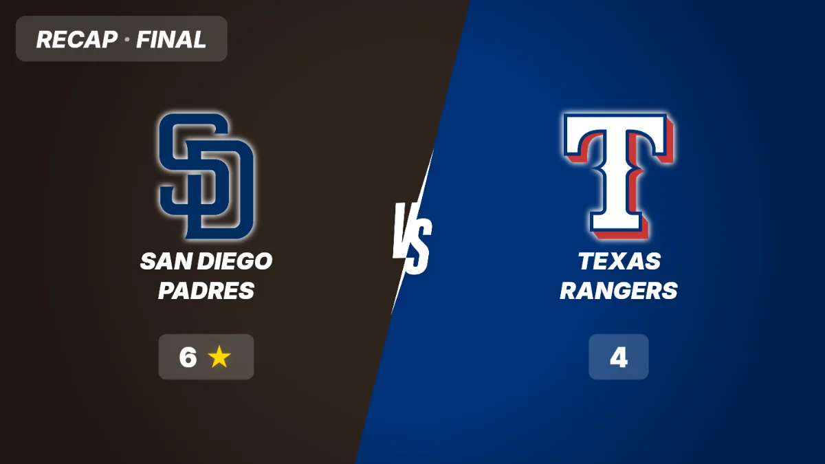 Padres vs Rangers Recap: Machado's 5 RBI Power Surge