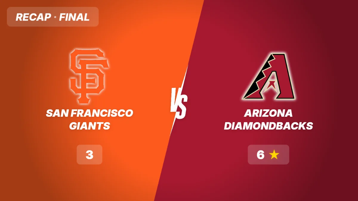 Giants vs Diamondbacks Recap: ARI rallies to hold off SF