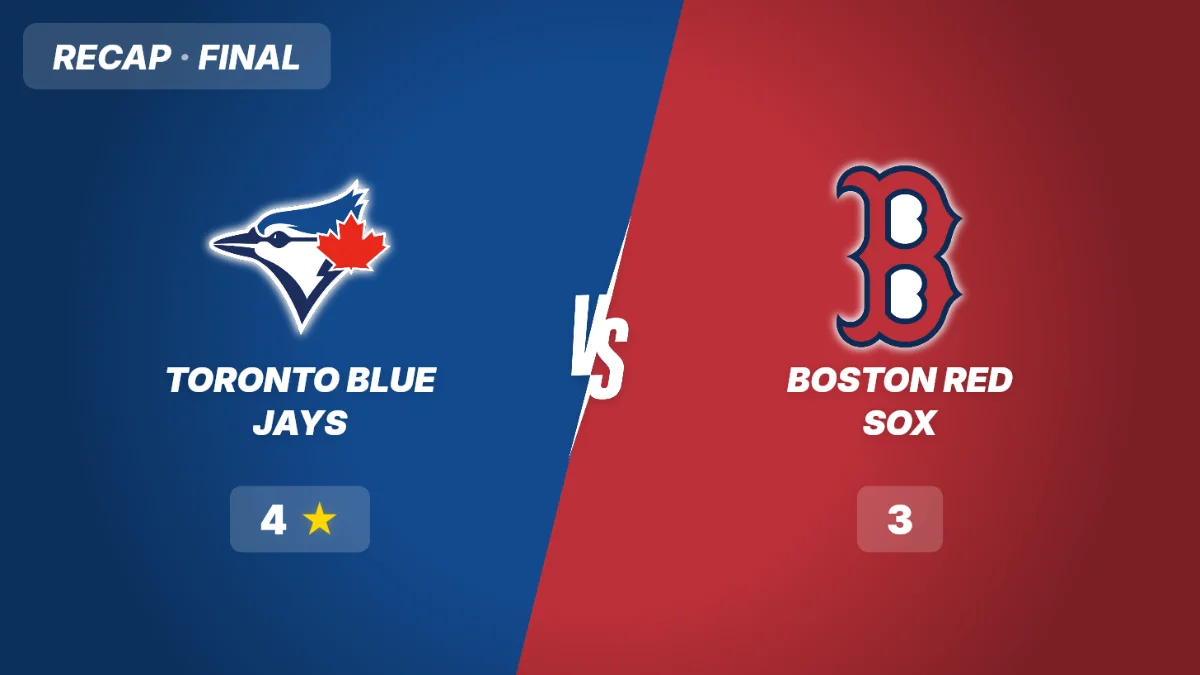 Blue Jays vs Red Sox Recap: Week 65 thriller ends 4-3